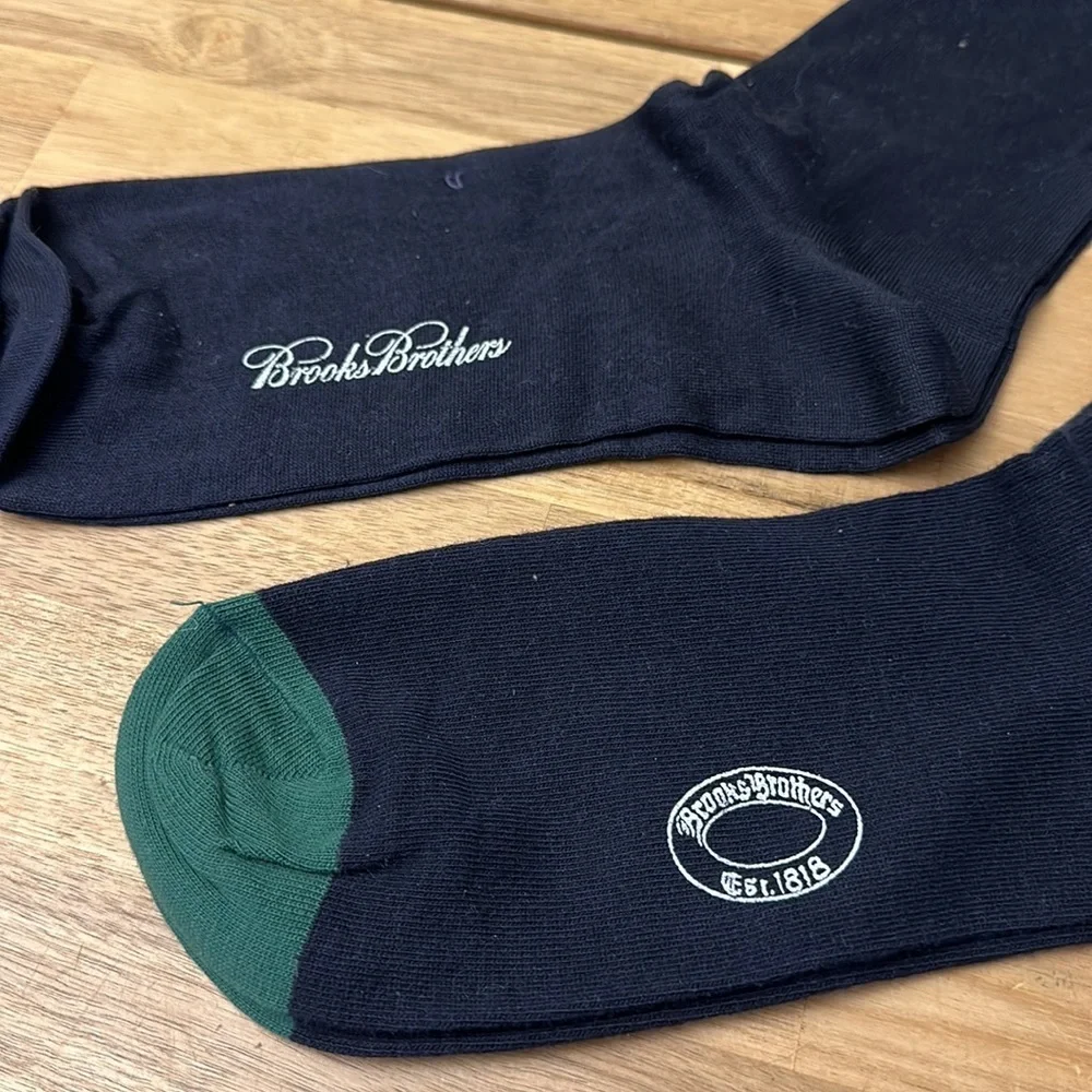 BROOKS BROTHERS cotton socks NO OFFERS PLS